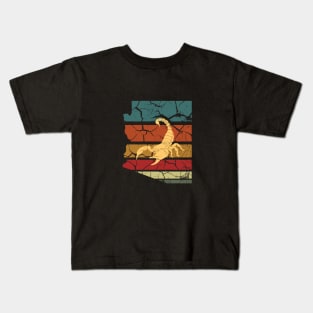 Retro Arizona with Scorpion Kids T-Shirt